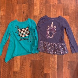 Lot of 6 long sleeve shirts